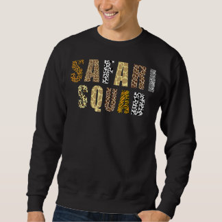 Sudadera Vacaciones de verano de la familia Safari Squad co
