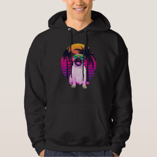 Sudadera Vacaciones de verano de la playa tropical de Pug D