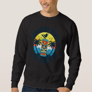 Sudadera Vacaciones de verano de Newport California Beach S