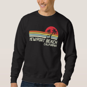 Sudadera Vacaciones de verano en la vieja playa de Newport 