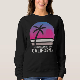 Sudadera Vacaciones de verano retro Carmel Sea California V