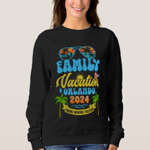 Sudadera Vacaciones divertidas en familia de verano Orlando