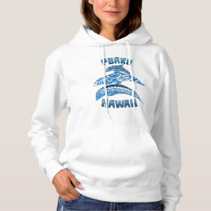 Sudadera Vacaciones en Hawái de Puako Dolphins tribales