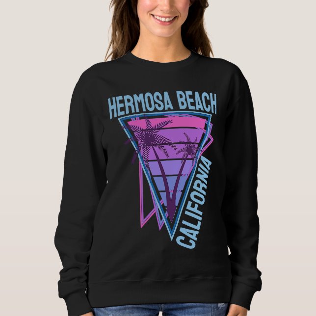 Sudadera Vacaciones en Hermosa Beach  2 (Anverso)