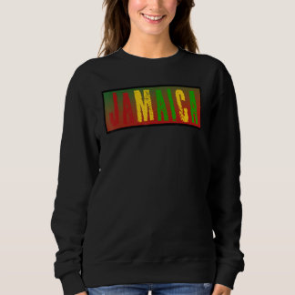 Sudadera Vacaciones en Jamaica Ropa de Jamaica Bandera de R