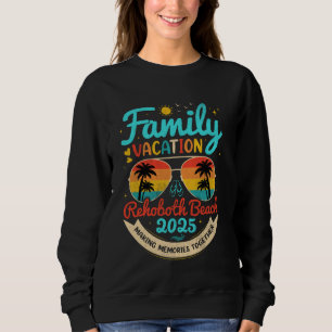 Sudadera Vacaciones Familiares Clásicas Rehoboth Beach 2025