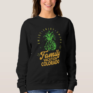 Sudadera Vacaciones Familiares Colorado Grupo Familiar Comb