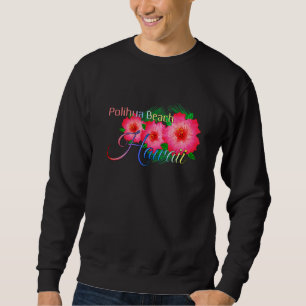 Sudadera Vacaciones familiares de flores tropicales de Hawá