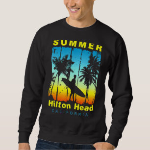 Sudadera Vacaciones familiares Florida Hilton Head Sunset B