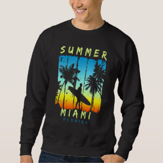 Sudadera Vacaciones familiares Florida Miami Sunset Beach