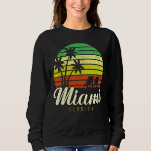 Sudadera Vacaciones familiares Florida Miami Sunset Beach