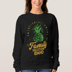 Sudadera Vacaciones Familiares Idaho Grupo Familiar Combina