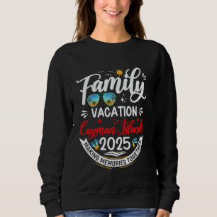 Sudadera Vacaciones familiares Islas Caimán Verano 2025