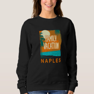 Sudadera Vacaciones familiares Nápoles Beach Florida Bum To