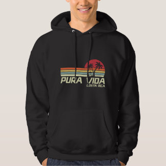 Sudadera Vacaciones familiares retro vintage Costa Rica Pur