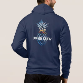 Sudadera Vacaciones Familiares Tropicales de Piña Personali