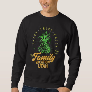 Sudadera Vacaciones Familiares Utah Grupo Familiar Combinad