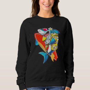 Sudadera Vacaciones jawsome en la playa de Shark Hawaii Alo