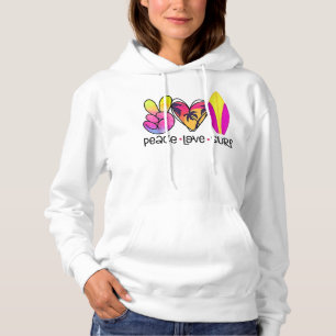 Sudadera Vacaciones retro de verano de Peace Love Surf
