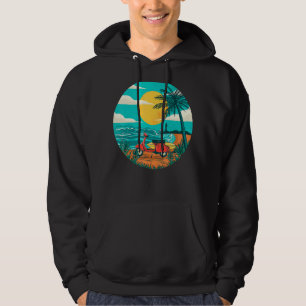 Sudadera Vacati, estilo Hippie, en la playa