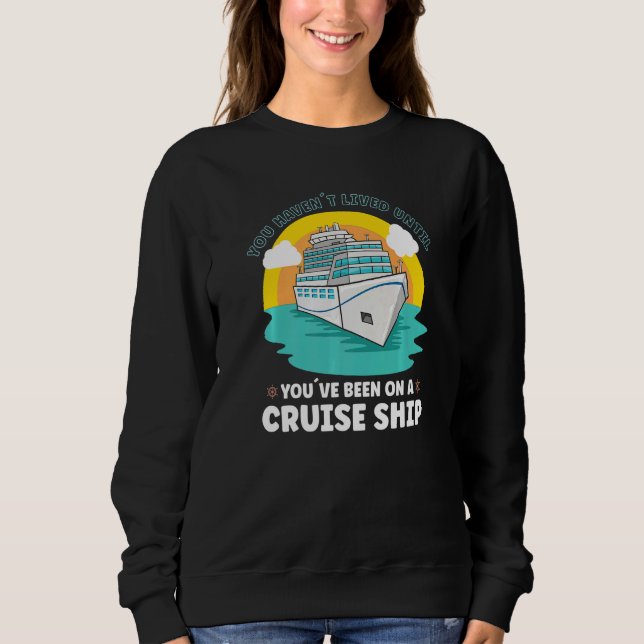 Sudadera Vacation Boating Boat Captain Cruise Ship Cruising (Anverso)