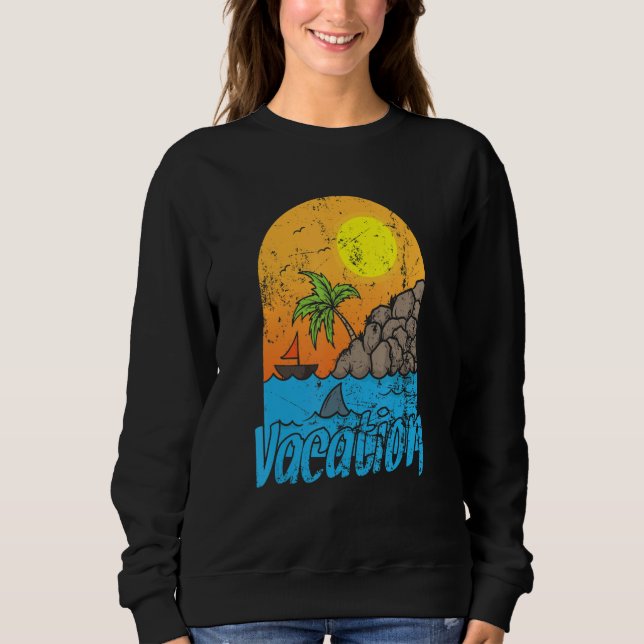Sudadera Vacation Summer Sun and Beach (Anverso)