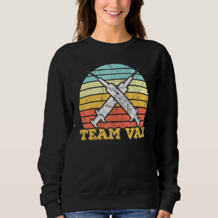Sudadera Vacuna Team Vax Pro Gracias a la Vacunación Cientí