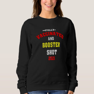 Sudadera Vacunado Y Booster Shot 2021