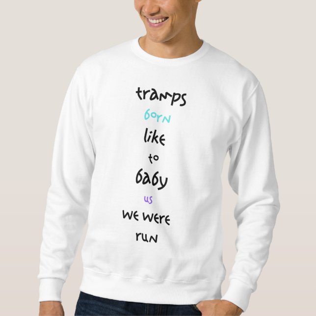 Sudadera vagabundos como nosotros (Anverso)