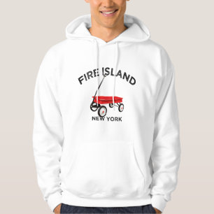 Sudadera Vagón rojo de la Isla de Fuego Nueva York vacacion