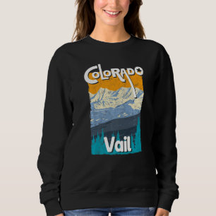 Sudadera Vail Colorado Montaña Estado Montañas Rocosas Esqu
