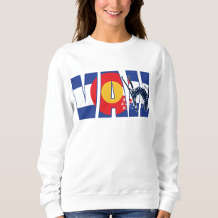 Sudadera Vail Colorado y Snow Skip