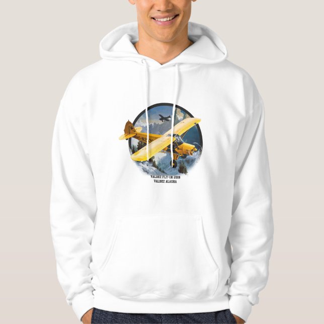 Sudadera Valdez Fly-In 2019 Alaska T-Shirt Avie Adventure (Anverso)
