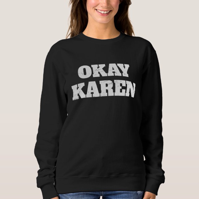 Sudadera Vale Karen Meme (Anverso)