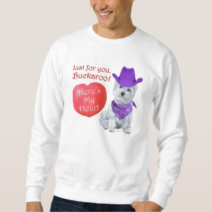Sudadera Valentín vaquero Westie