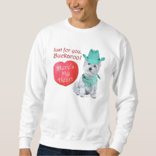 Sudadera Valentín vaquero Westie