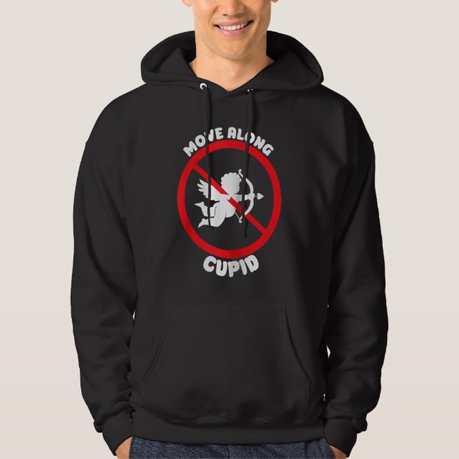 Sudadera Valentine Cupid Anti Valentines Day  Anti Valentin (Anverso)