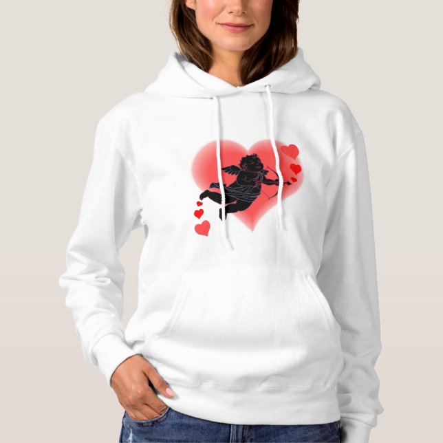 Sudadera Valentine Hoodies Cupido Sweatshirt (Anverso)