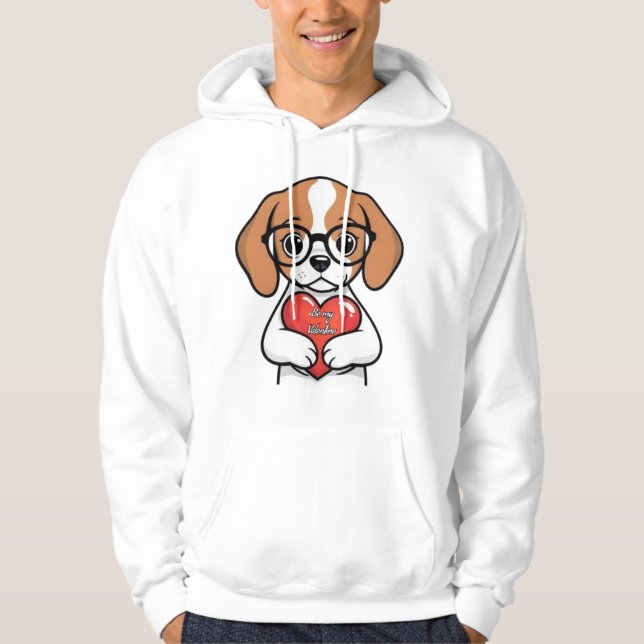 Sudadera Valentine Puppy (Anverso)