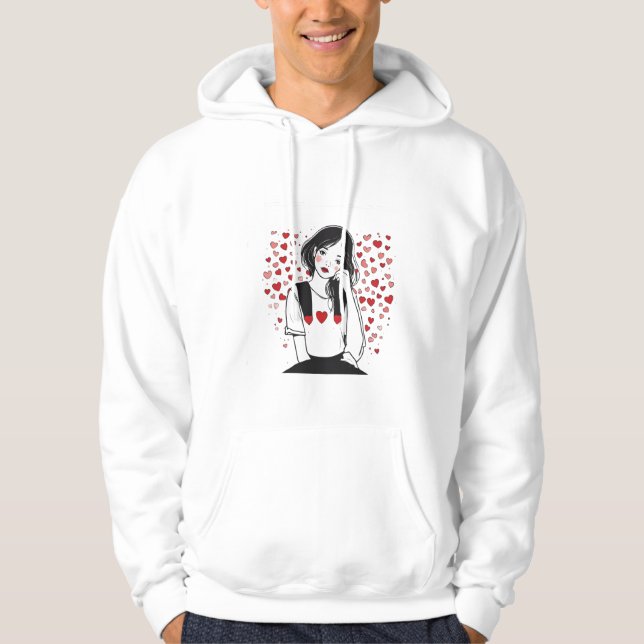 Sudadera valentines day (Anverso)