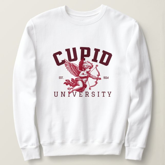 Sudadera Valentine's Day - Cupid with arrow (Anverso del diseño)