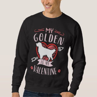 Sudadera Valentine's day  Golden Dog Valentine