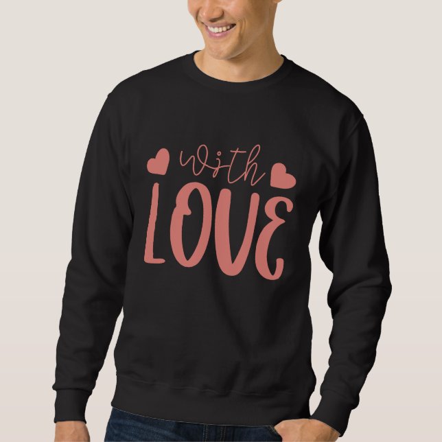 Sudadera Valentine's Day  Happy Valentine's Day (Anverso)