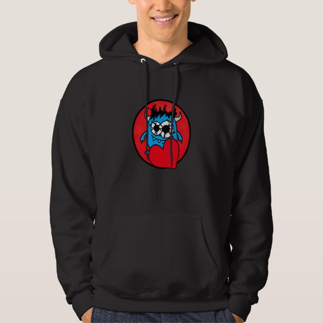 Sudadera Valentine's Day hearts monster  4 (Anverso)