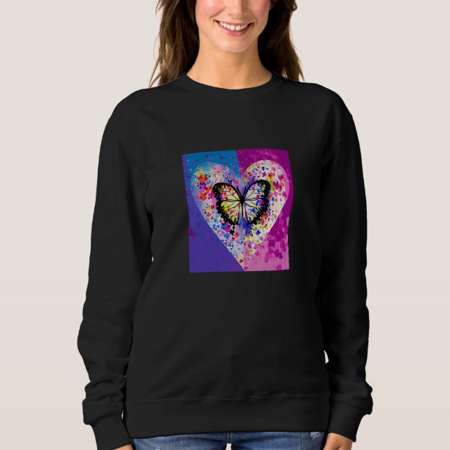 Sudadera Valentine's Day Love Heart Girlfriend Fiancée Wife (Anverso)