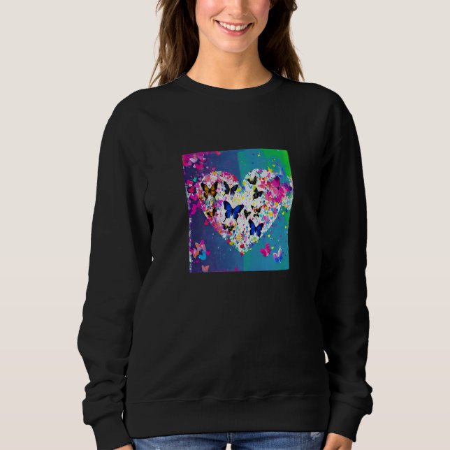 Sudadera Valentine's Day Love Heart Girlfriend Fiancée Wife (Anverso)