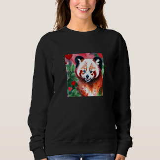 Sudadera Valentine's Day Love Heart Red Panda Girlfriend Fi