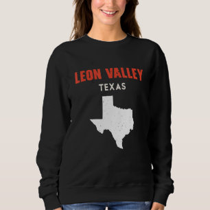Sudadera Valle de León Texas EE. UU. Estado América Viajes