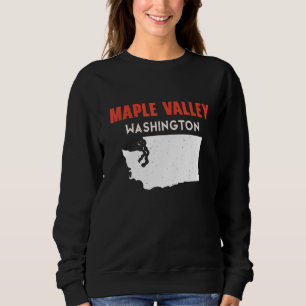 Sudadera Valle de Maple Washington EE. UU. Estado América V