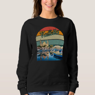 Sudadera Valletta Malta Souvenir Guía de viajes Hombres Muj